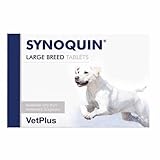 Vetplus Synoquin EFA - Suplemento para perros razas grandes, 120 Comprimidos