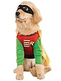 Rubie'S Disfraz Oficial de Rubie s DC Comic Robin Teen Titans para Perro, tamaño Grande, como se Muestra, L UK