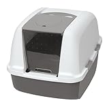 Catit Arenero Cerrado Jumbo, Gris