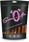 SnackOMio - Snack Premium para Perros - Barrita masticable crujiente con Filete de pechuga de Pollo, sin Cereales, 1 Pack (1 x 70g)