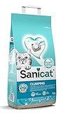 Sanicat - Arena para gatos Aglomerate con aroma a jabón de Marsella| Con control de olor garantizado | Absorbe la humedad y facilita la limpieza de la bandeja | 10 L de capacidad