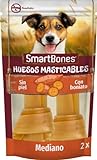 SmartBones Boniato Huesos masticables Mediano para perros, 2 piezas