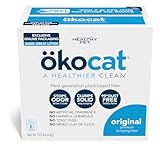 ÖKOCAT Arena para Gatos de Madera Natural, 14.2 Libras, aglomerante (el Embalaje Puede Variar), Azul