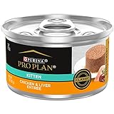 Purina Pro Plan Wet Cat Food, Focus, Kitten Chicken and Liver Entr?E, 3-Ounce Can, pack of 24 by Purina Pro Plan