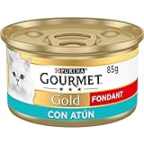 Purina Gourmet Gold Fondant comida para gatos con Atun 24 x 85 g