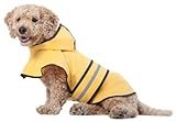 Ethical Pets Fashion Pet Rainy Days Slicker-Yellow Medium
