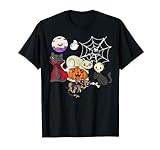 Disfraz de gato de Halloween Calabaza Gatos Amante Bruja Camiseta