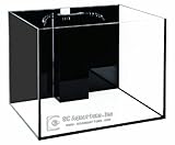Acuario de cristal Starfire SCA de 189,27 litros, paquete completo (24 x 24 x 20 cm 10 mm)