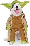 Star Wars - Disfraz Yoda Dlx para mascota, L (Rubie's Spain 887893-L)