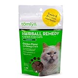 Tomlyn Laxatone - Remedio de Bolas de Pelo para Gatos y Gatitos, 60 Unidades