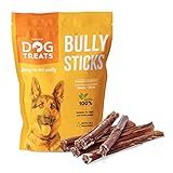 Natural Dog Treats - Nervios de Toro para Perros - Tendones para Perros Naturales - Snacks Para Perros - Chuches para Perros - Dental Sticks 100% Naturales - Golosinas para Perros - 5 Palitos de 15 cm