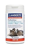 Lamberts 8997-90 Pet Nutrition Complejo Glucosamina Masticable Perros y Gatos