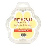 One Fur All - Cera aromática Pet House, paquete de 2 – cera aromática devoraolores para mascotas de larga duración, 100 % cera de soja natural, cera aromática para mascotas no tóxica, sin tintes, fabricada en Estados Unidos