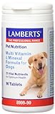 Lamberts Pet Nutrition para Perros, Combinación de Multivitaminas - 90 Tabletas