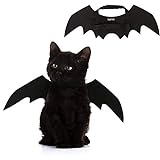 KKCF Youbedo Halloween Mascota murciélago alas Gato Perro Bate Disfraz