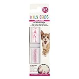 Kitty Caps Tapas de uñas para Gatos | Segura, Elegante y Humana Alternativa al declaro | Cubre Garras de Gato, Detiene enganches y arañazos, XS (Menos de 5 Libras), Transparente