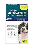 TevraPet Activate II Prevención de pulgas y garrapatas para Perros