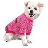 HuaLiSiJi Jersey Chihuahua Sudadera Perro Pequeño Ropa Gato Suéter Para Perro,Elástico Suavidad Comodidad y Calidez Fácil de Poner y Quitar (X-Small, Rosso)