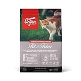 Orijen Dry Cat Food, Fit & Trim, Biologically Appropriate & Grain Free