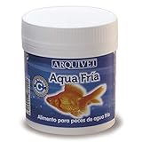 Arquivet Aqua Fría 105 ml - Comida para Peces de Agua fría - Alimento Completo para Peces - Comida a Base de Escamas - Ingredientes Naturales - Contiene Vitamina C