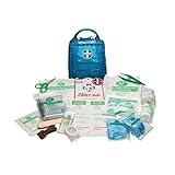 Kurgo RSG - Kit de Primeros Auxilios para Perros, Kit Médico para Mascotas, Compacto y Portátil, Compatible con MOLLE - Azul