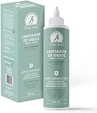 MAIKAI Limpiador de Oidos para Perros y Gatos 125 ml - Gotas Oídos - Limpia, Hidrata y Protege - Elimina la Suciedad y Cera Orejas Perro - Recomendado por Veterinarios
