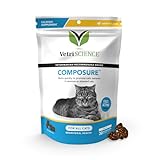 VetriScience Laboratories – compostura Feline, 30 Bite-Sized – Chucherías