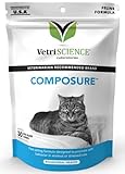 VetriScience Laboratories – compostura Feline, 30 Bite-Sized – Chucherías