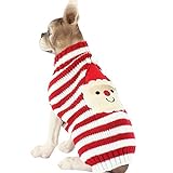 Menpet Pet Holiday New Year Santa Claus Dog Sweater by Menpet