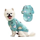 Suéter para Perros Ropa para Mascotas Cálido Suave Perrito Jersey Vestimenta Outwear para Perros Pequeños y Gatos (M)