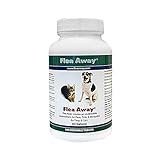 Flea Away Repelente de pulgas, garrapatas y Mosquitos Natural para Perros y Gatos, 100 tabletas masticables, Individual