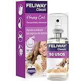 FELIWAY Classic - Antiestrés para gatos - Transportín, Viajes, Marcaje con orina localizado, Arañazos verticales localizados - Spray 60 ml
