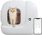 PETKIT Pura MAX - Inodoro para Gatos con autolimpieza xSecure/eliminación de olores/App Control automático para Varios Gatos……