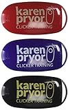 Karen Pryor i-Click Dog Training Clicker, 3 Clickers