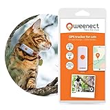 Localizador GPS para gato - Weenect | N°1 en Europa | Seguimiento GPS en vivo | Sin límite de distancia | El rastreador mas pequeño en el mercado