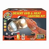 Zoo Med Desierto UVB & Calor Kit de iluminación
