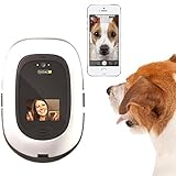 PetChatz HD - Cámara de vídeo para mascotas de gran calidad con DogTv, grabación de vídeo inteligente, aromaterapia calmante y detección de movimiento y sonido (como se ve en la televisión)