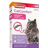 Beaphar CATCOMFORT - Collar calmante con feromonas para Gatos y Gatos - Reduce el estrés y los Problemas de Comportamiento sin dependencia ni somnolencia - 1 Collar de 35 cm