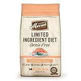 Merrick Limitada ingrediente Dieta Real salmón Receta seco Cat Food, 12 LB.