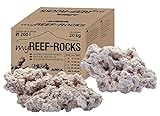 ARKA Aquatics MRRMIX MyReef-Rocks - Piedra Natural de Arrecife para acuarios Cichliden de Alta porosidad, sin sustancias nocivas, 20 kg, Talla única