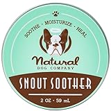 Chupete de hocico – Natural Dog Company Skin Soother 59 ml | Remedio seco agrietado y crujiente para nariz de perro seca