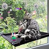 Raytops Katzen-HÃngematte fÃr Fenster und Katzen langlebig con 4 adultos SaugnÃpfen bis zu 18 kg
