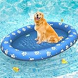 Pet Soft Flotador de piscina para perros (azul)