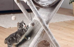 Torre para gato para plegar y guardar Miguel de Trixie 5 Torre para gato para plegar y guardar Miguel de Trixie 1