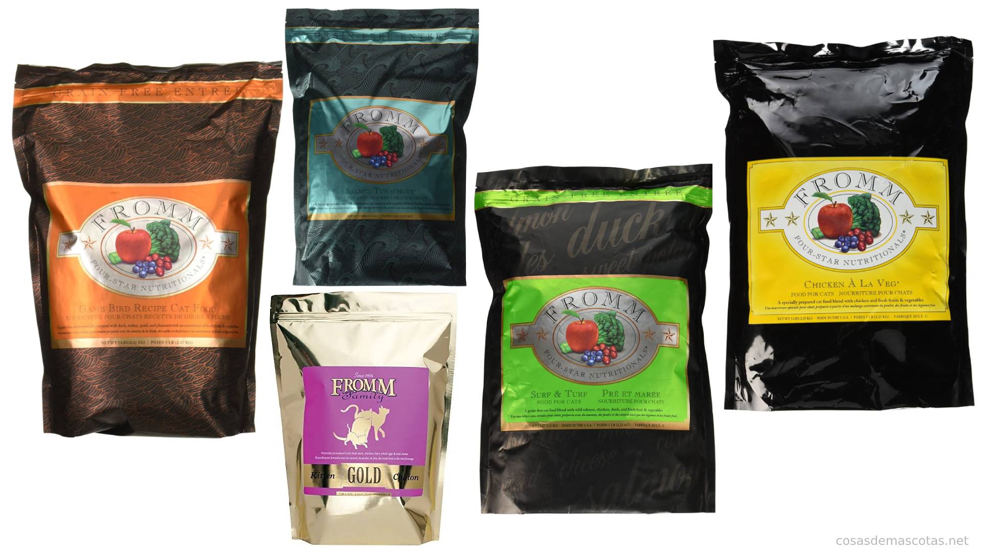 Análisis de la comida para gatos Fromm 1 comida para gatos fromm