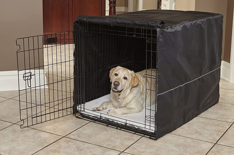 ajuste universal para jaula de perro utilizada para protección interior y exterior de jaulas de alambre Funda para caseta de mascotas de poliéster duradero